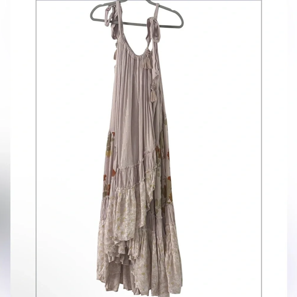 Free People Bare It All Maxi Dress/Lilac NWT